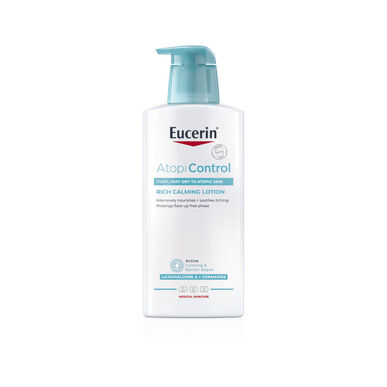 Loción corporal Eucerin para piel atópica AtopiControl 400 ml