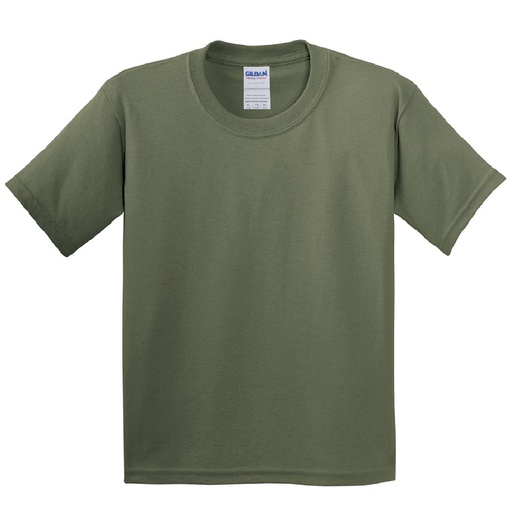 Camiseta Básica De Manga Corta Con Algodón Grueso (Paquete De 2)