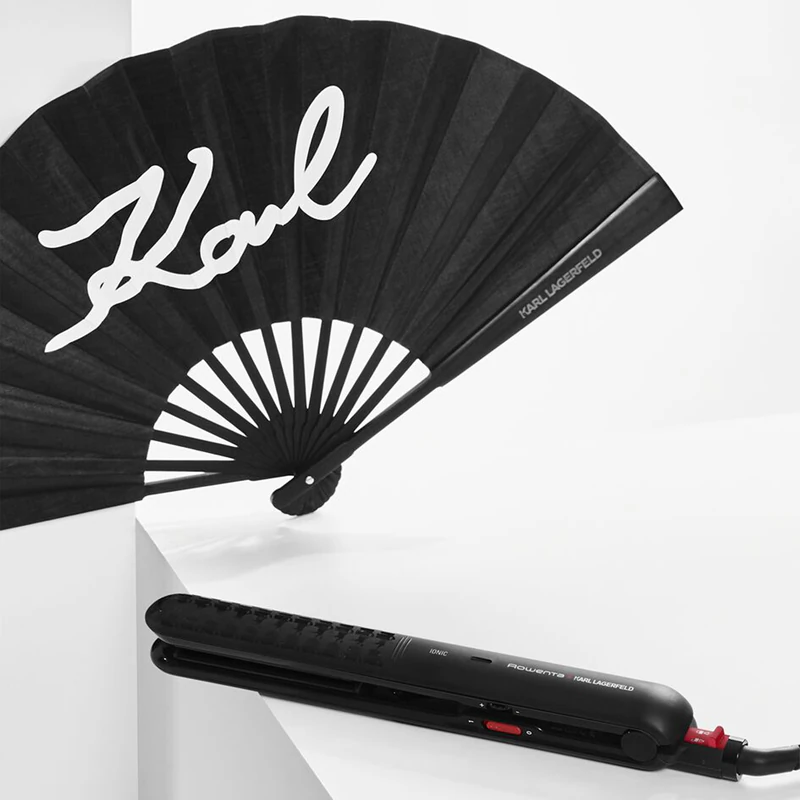 Alisador de cabelo Rowenta Karl Lagerfeld Optiliss SF323LF0