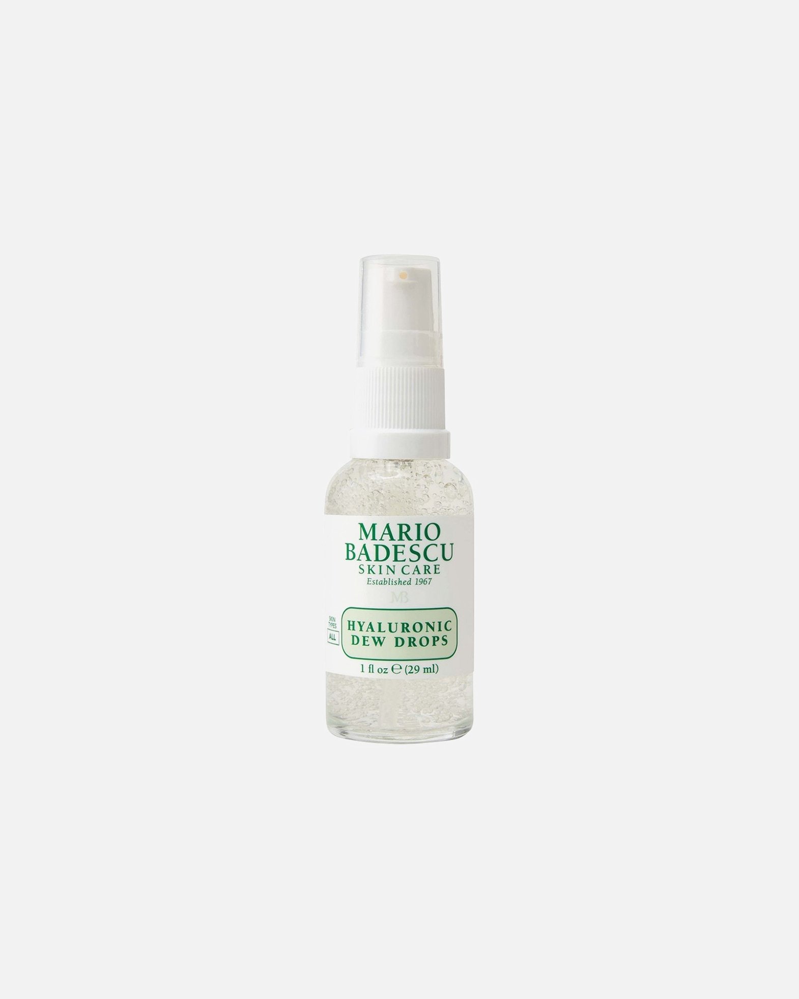 Mario Badescu „Glowserum“ hialurono rūgšties rasos lašai – 29 ml