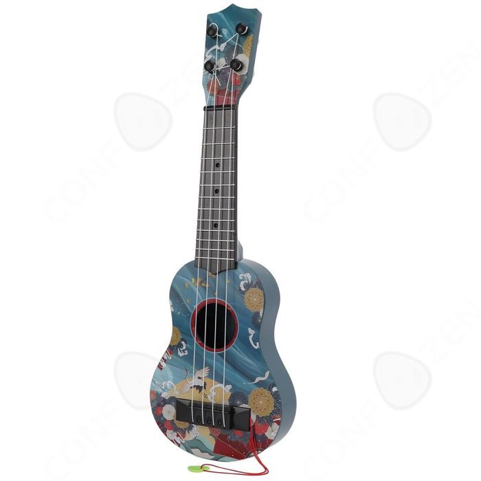 Ukelele en Do, 14x5x44cm, miniguitarra, tono estándar, ligera y portátil, fácil de aprender, hermosa y duradera, ideal para el aprendizaje.