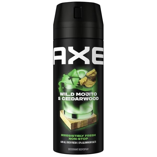 Axe Wild Mojito & Cedarwood dezodorans i sprej za tijelo 150ml
