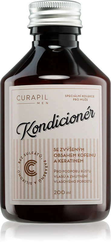 Condicionador Curapil Men com Cafeína