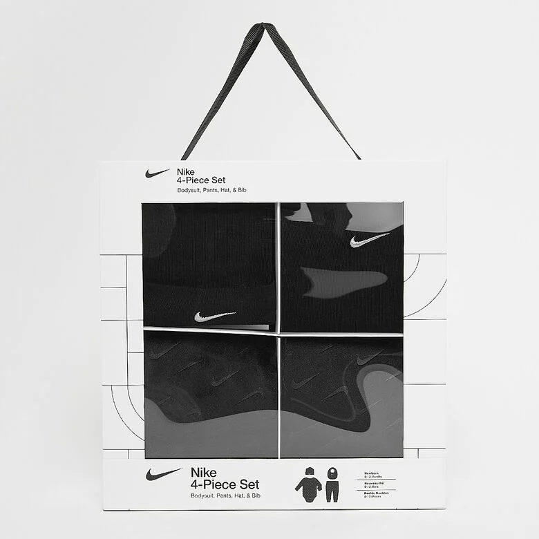 Velour Embossed Swoosh Set (4 Piece)