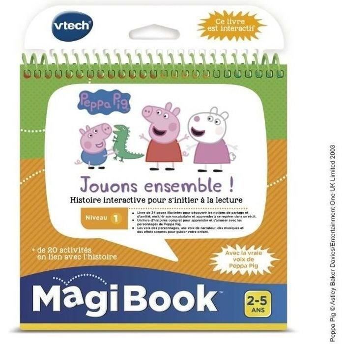 Magibook interactief boek - Peppa Pig - Niveau 1 - VTECH