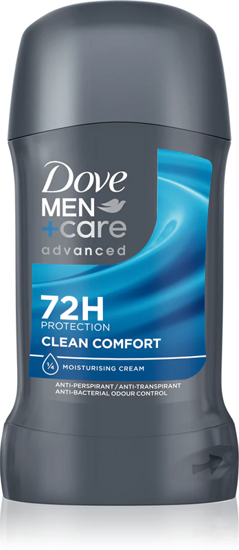 Desodorante em bastão Dove Men+Care Clean Comfort