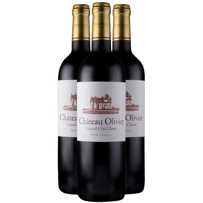 Château Olivier Pessac-Léognan 2013 - Vino Blanco Burdeos (3x75cl)