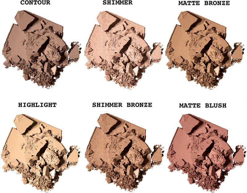 „Smashbox Cali Contour Palette“ veido kontūravimo paletė