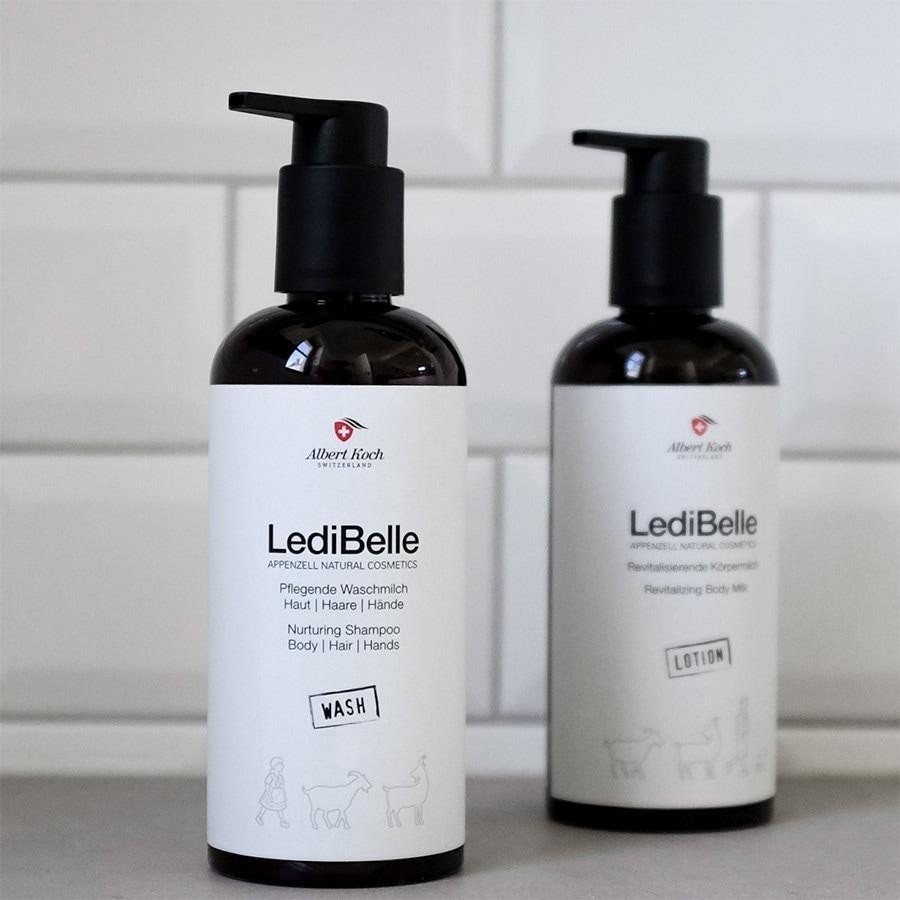 Ledibelle gel za prhanje, hranilno mleko za umivanje kože | las | rok - 300 ml