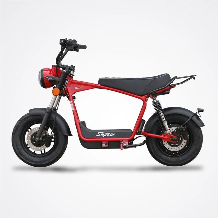 SKYTEAM DAX E-WAT 1200W Electric Motorcycle / Red
