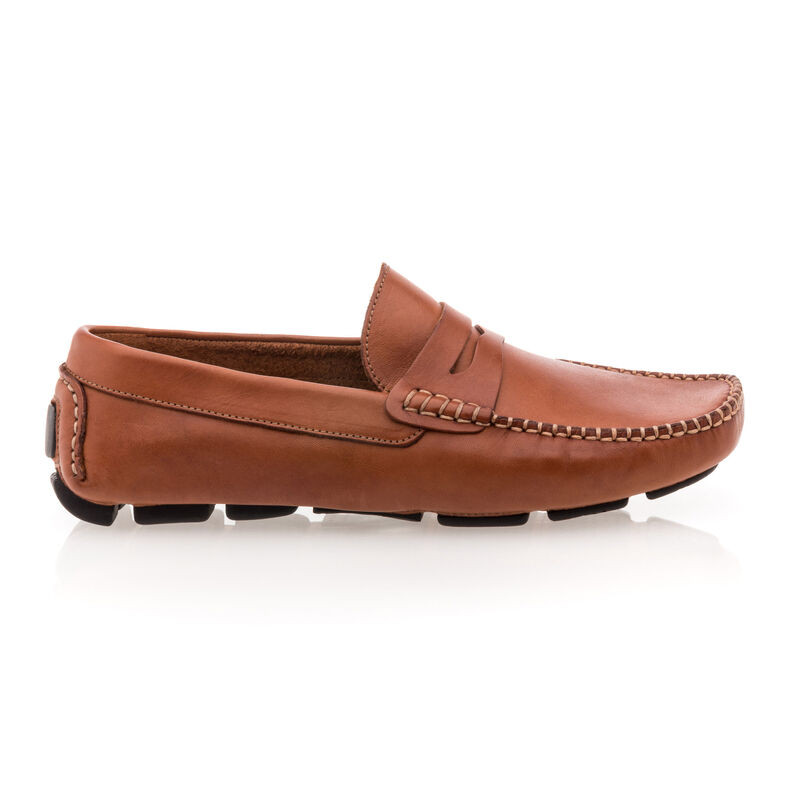 Miesten ruskeat loaferit/veneilykengät