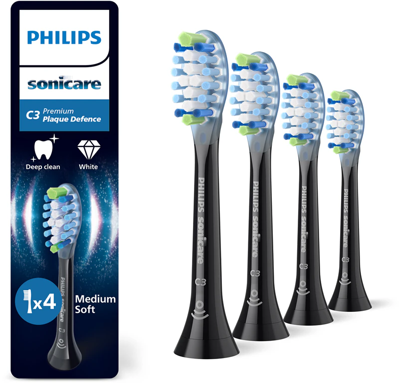 Cabeças de substituição para escova de dentes Philips Sonicare Premium Plaque Defense HX9044/88