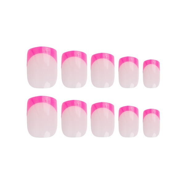 Nail HQ Square Think Pink Nails