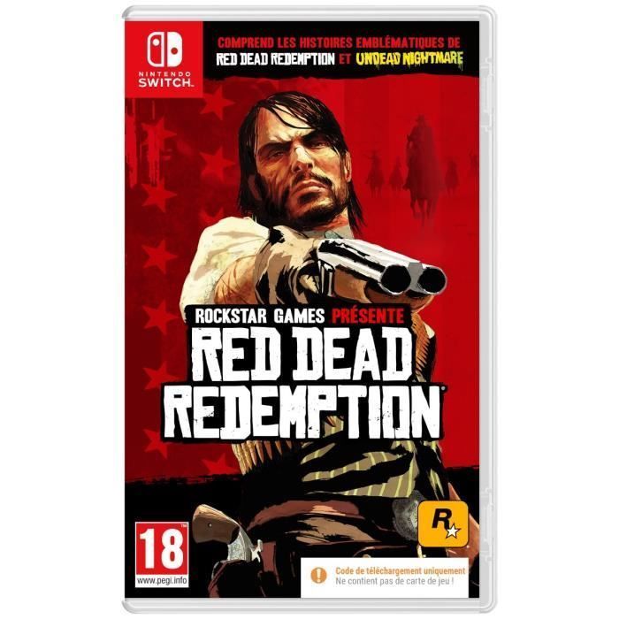 Red Dead Redemption - Nintendo Switch Game - Code in a box