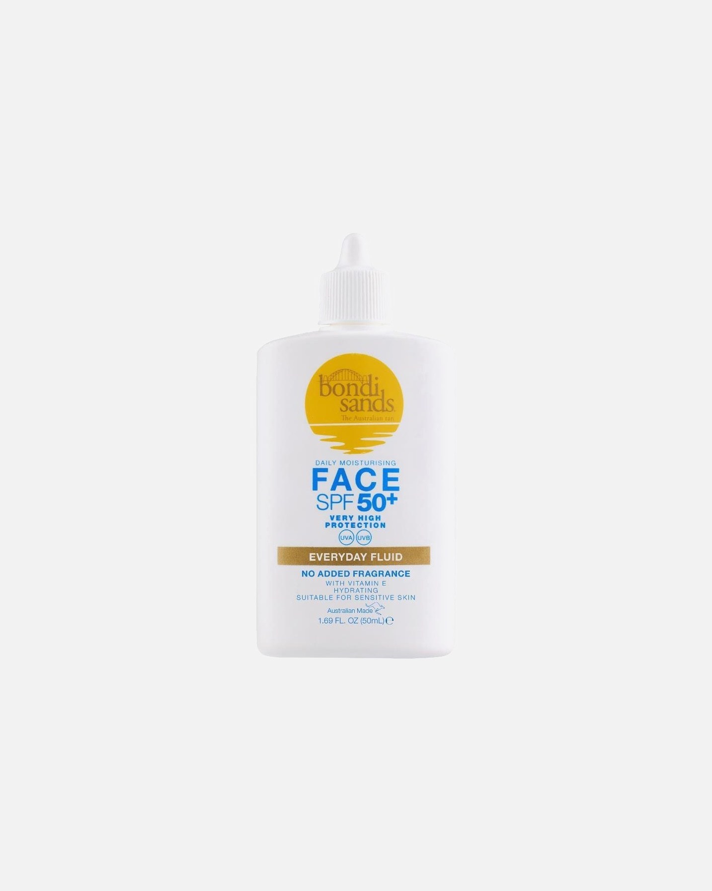 Bondi Sands saules aizsargkrēms sejas fluīds ikdienas lietošanai 50+ - 50 ml