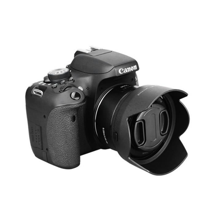 Clip-on Rigid Lens Hood for Canon EF 50mm f/1.8 STM LH-68II - JJC - Anti-reflective and Shockproof