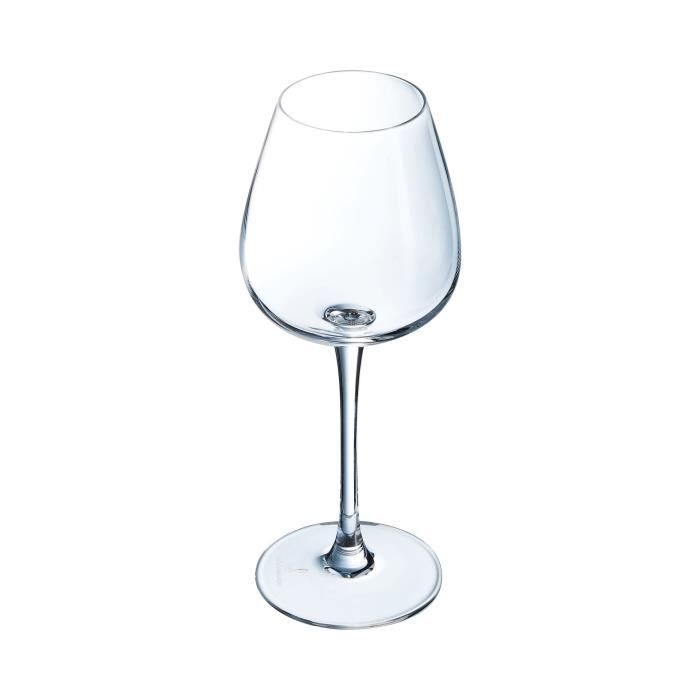 Verre à pied 35cl Expert du Vin Cristal d'Arques - 4 verres
