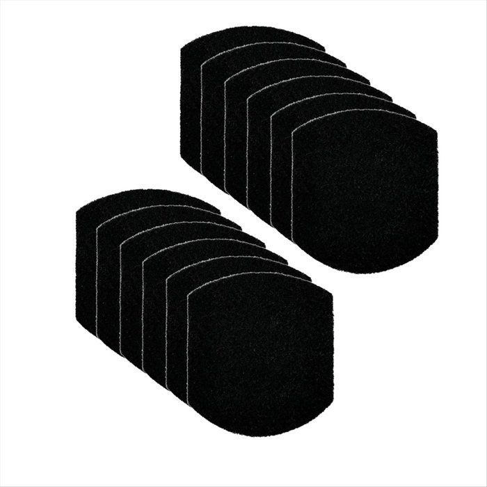 Pacote com 12 Desodorizadores para Balde de Fraldas, Filtros de Carvão Ativado Absorventes de Odores para Fraldas de Aço