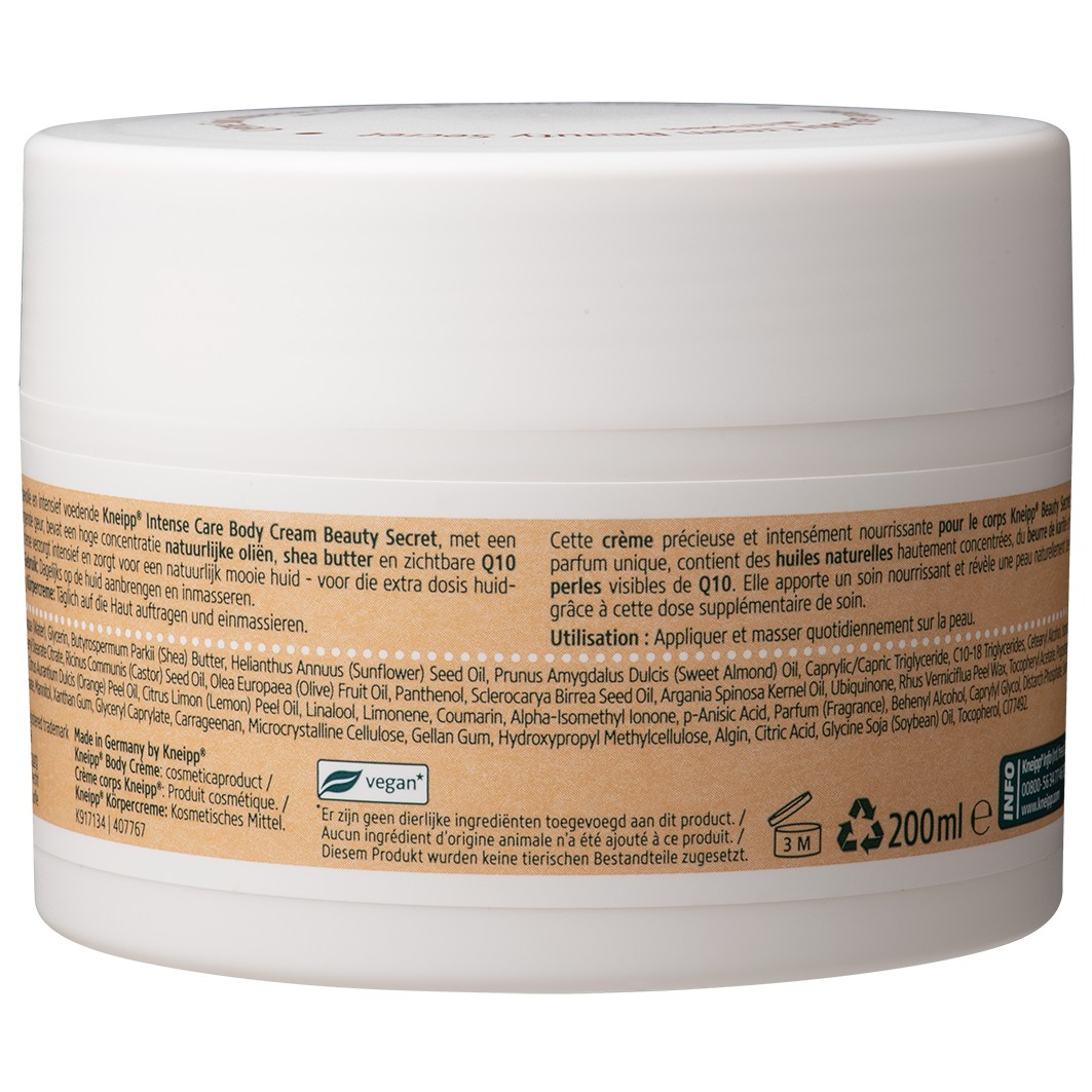Crema corporal Kneipp Beauty Secret Pearls - 200 ml