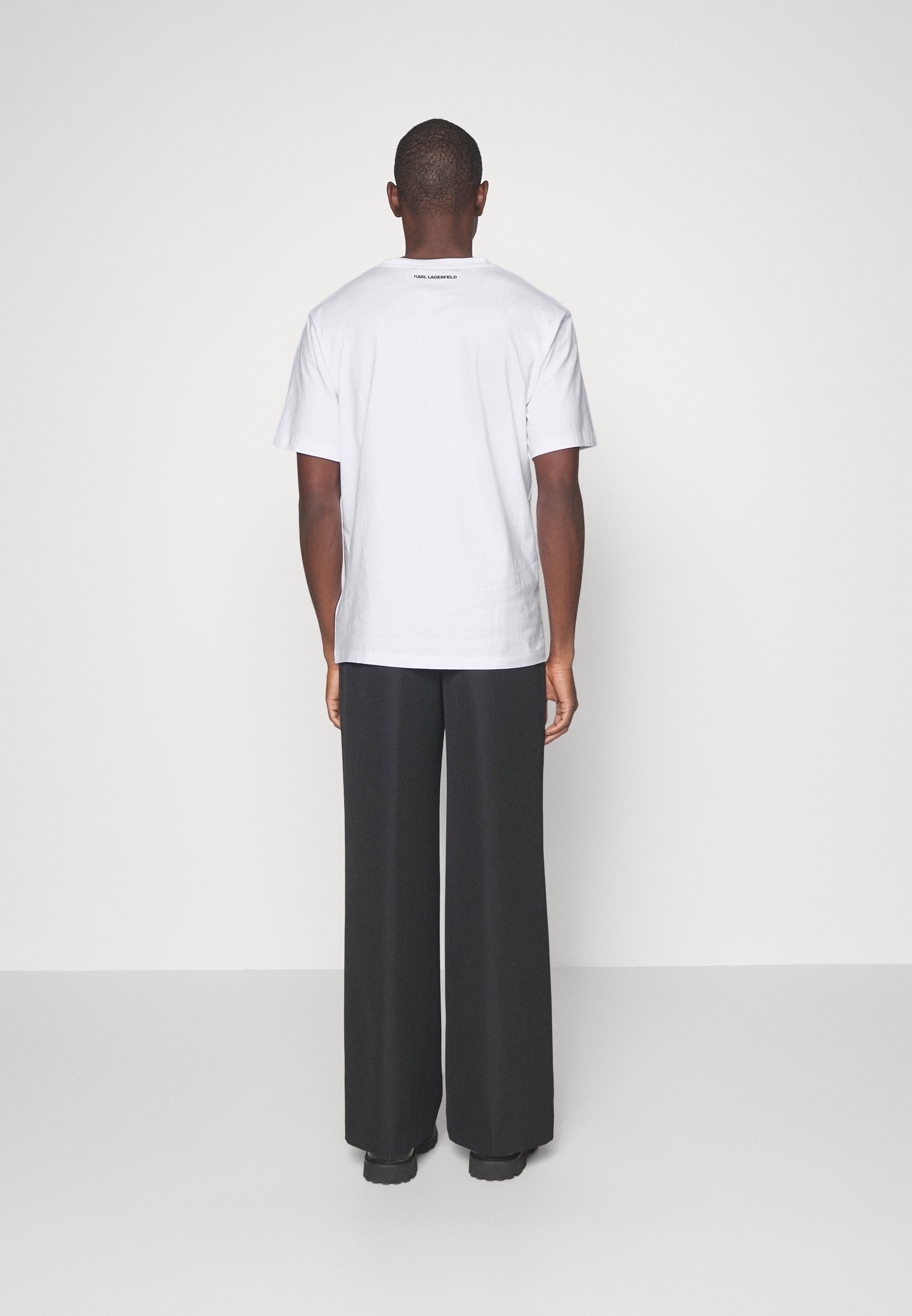 KARL LAGERFELD T-shirt met print - wit