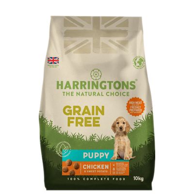 Harringtons Grain-Free Hypoallergenic Puppy - Κοτόπουλο & Γλυκοπατάτα