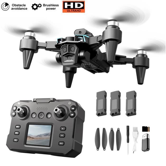 Dron BLEOSAN - Modelo con cámara 1080P - Control remoto con pantalla - Plegable - 3 baterías