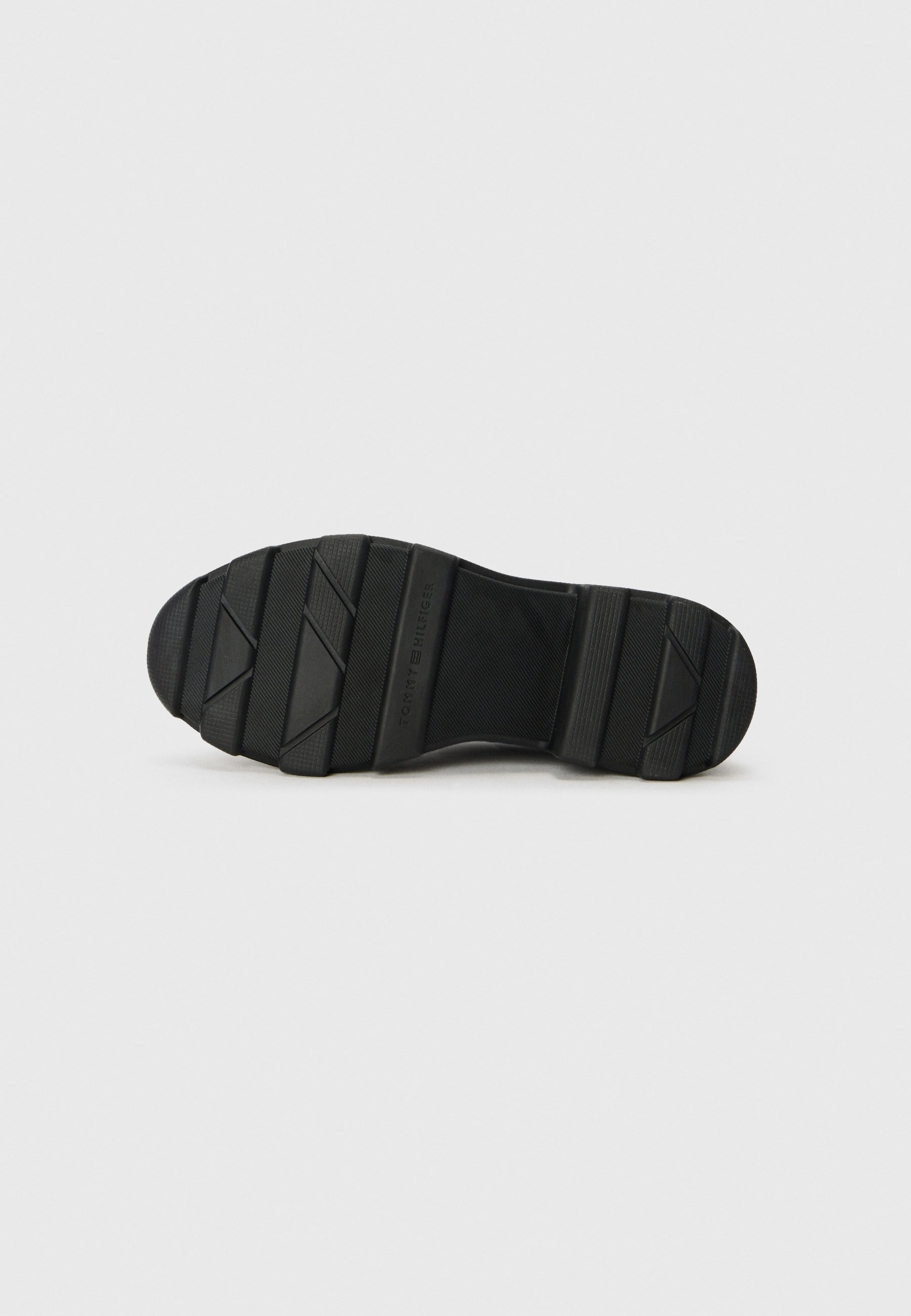 Tommy Hilfiger regenlaars met rubberen vlag en noppen - Regenlaarzen - zwart