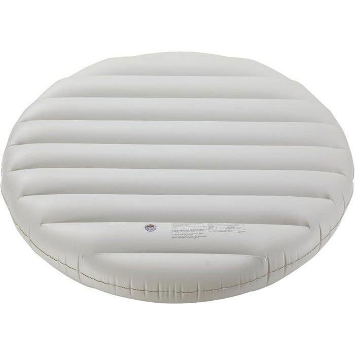 AREBOS Couverture thermique pour spa 4 personnes – PVC résistant, isolation optimale, protection contre saleté et refroidissement
