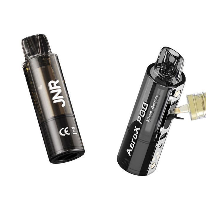 JNR - Summer Peach Ice 32000 trekjes Navulbaar - AeroX - Iced Peach + 2 e-liquids