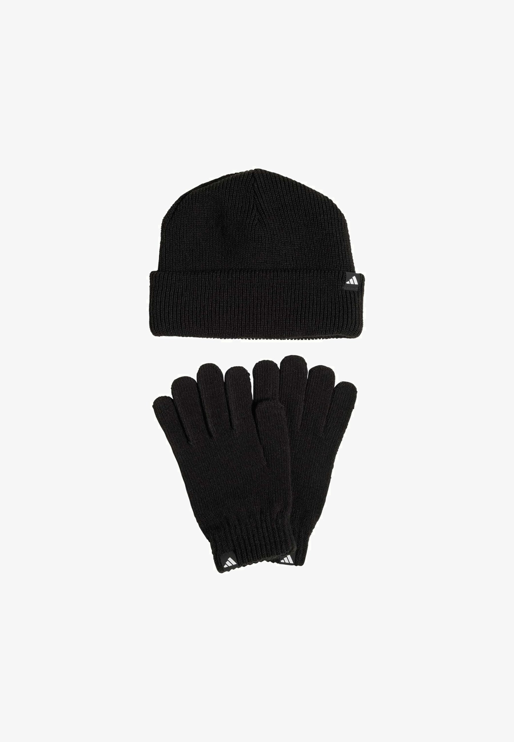 adidas Performance SET - Čiapka - čiernobiela