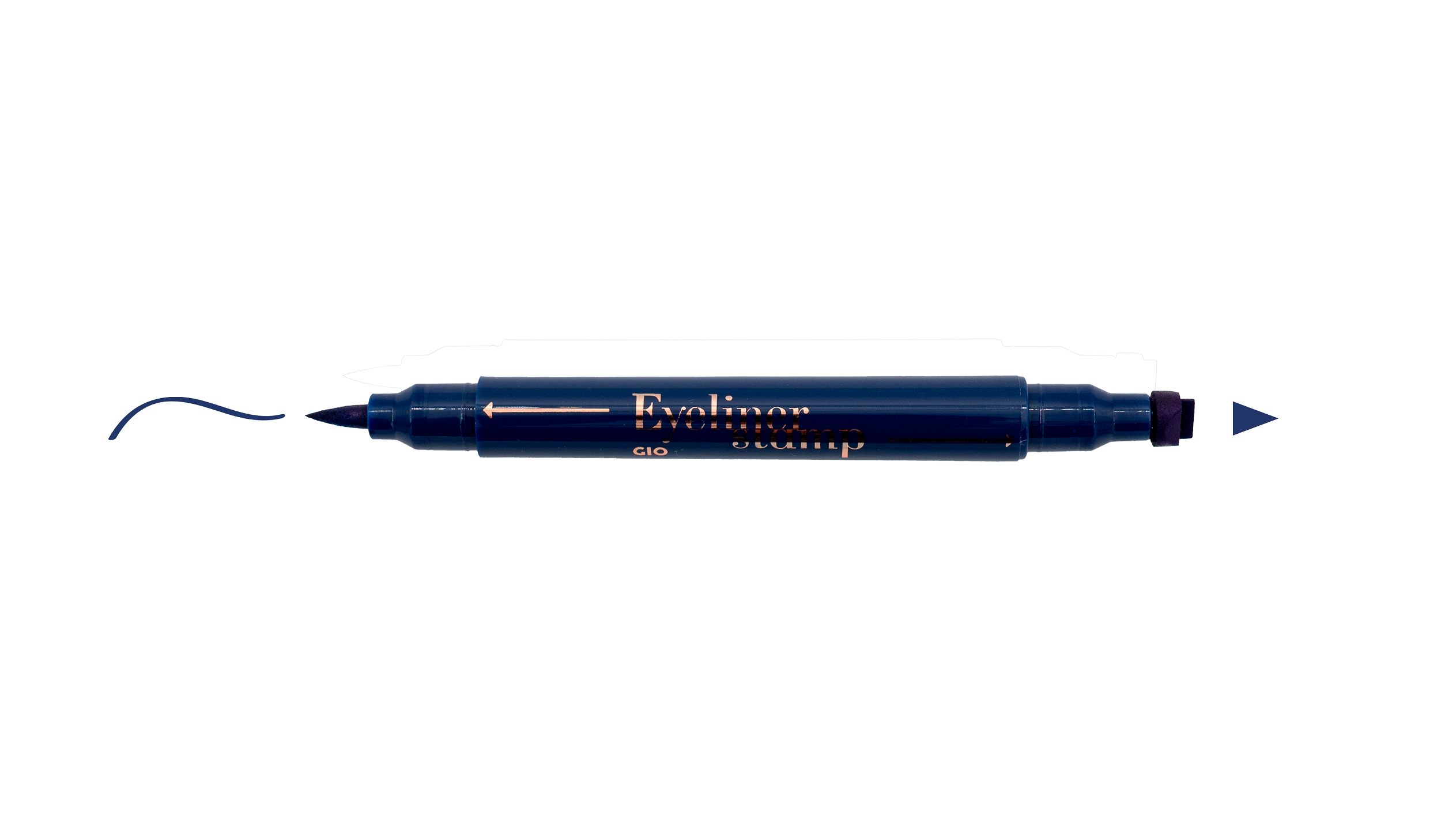 Trojuholníková očná linka 2 v 1 Očné linky a ceruzky na oči