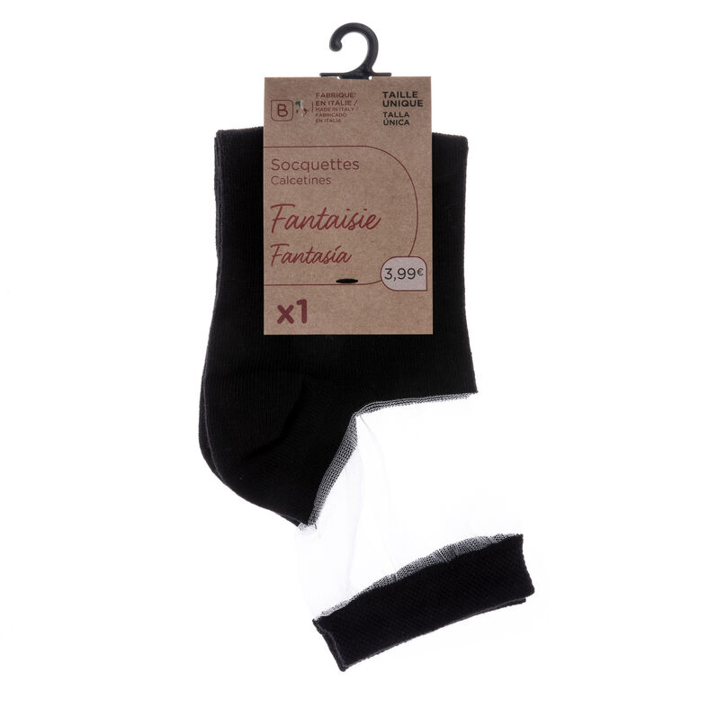 Chaussettes et collants Femme Noir