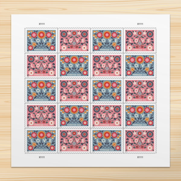 2022 Love Forever Stamps