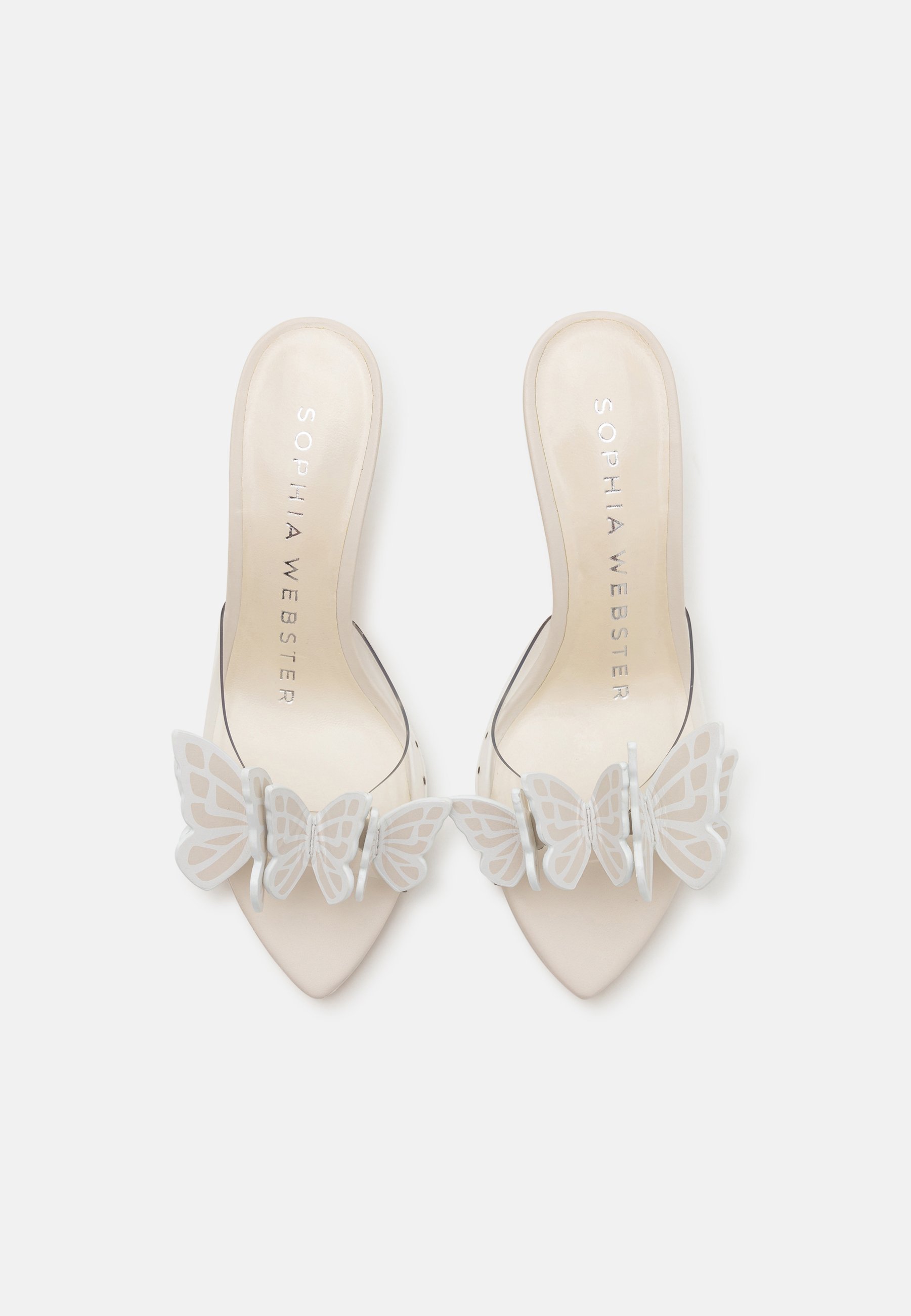 Sophia Webster VANESSA MID MULE - Muiltjes met hak - gardenia