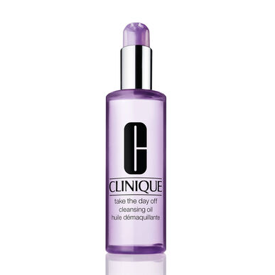 Clinique Take The Day Off -puhdistusöljy, meikinpoistoöljy kasvoille, kaikille ihotyypeille, 200 ml