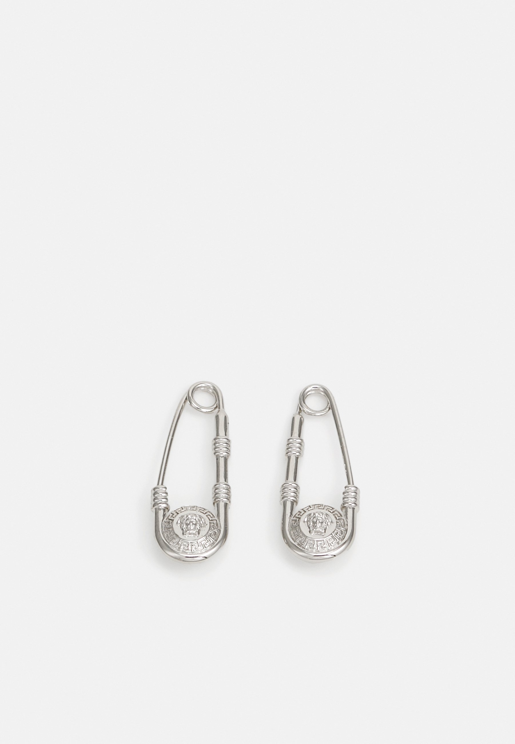 Boucles d'oreilles Versace unisexes - Boucles d'oreilles argentées