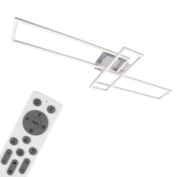 WiFi CCT LED nástěnné a stropní svítidlo, obdélníkové