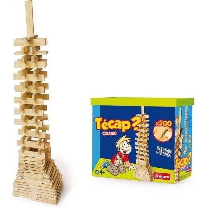JEUJURA - TECAP Classic 200 planchettes en bois