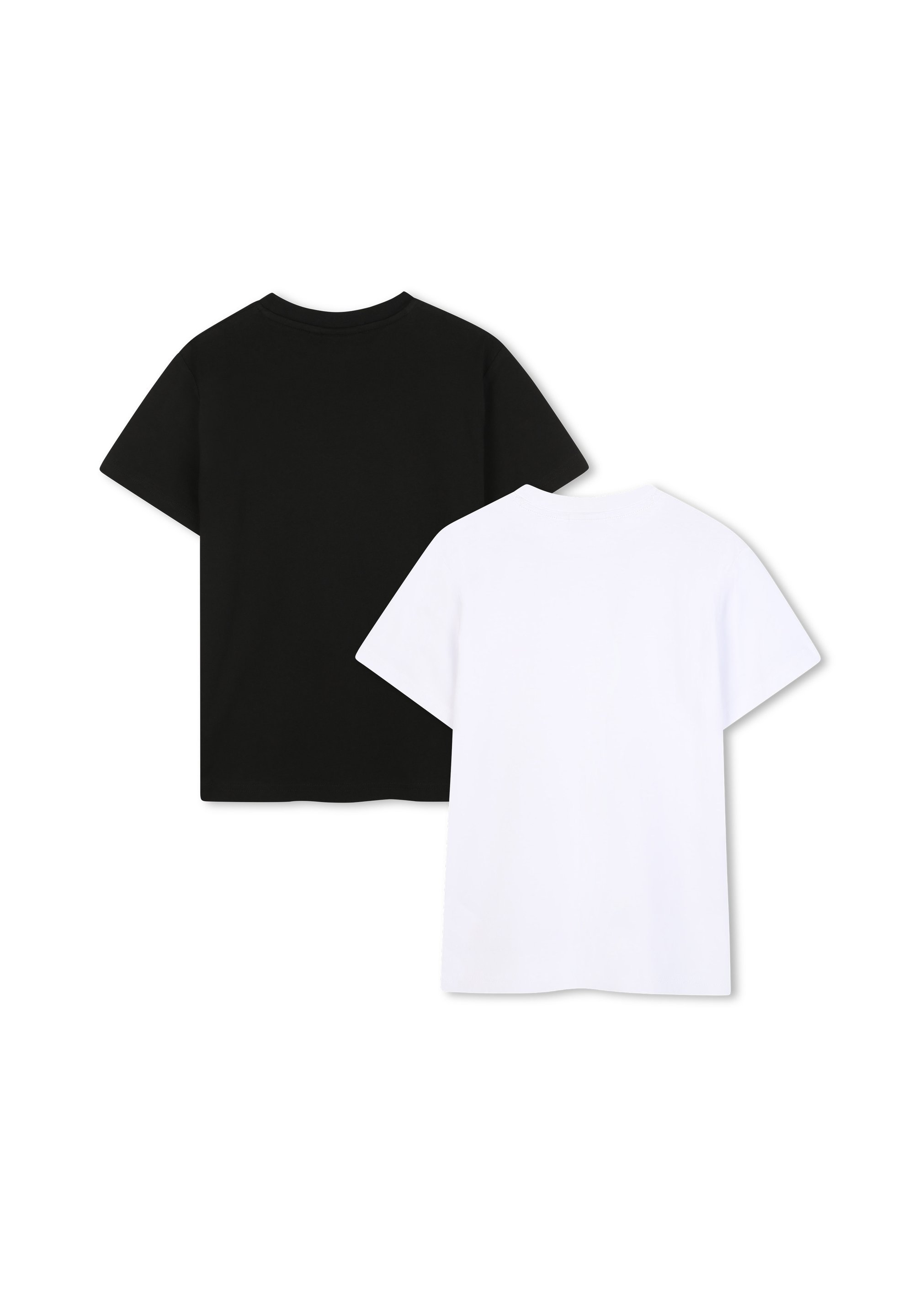 HUGO Kids SET 2 - T-shirt basic - nero/bianco