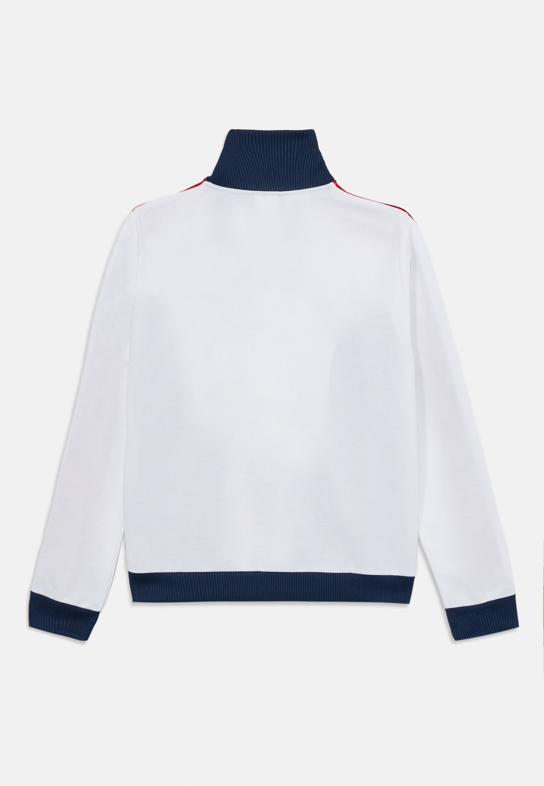 adidas Originals TRACK UNISEX - Genser med glidelås - white