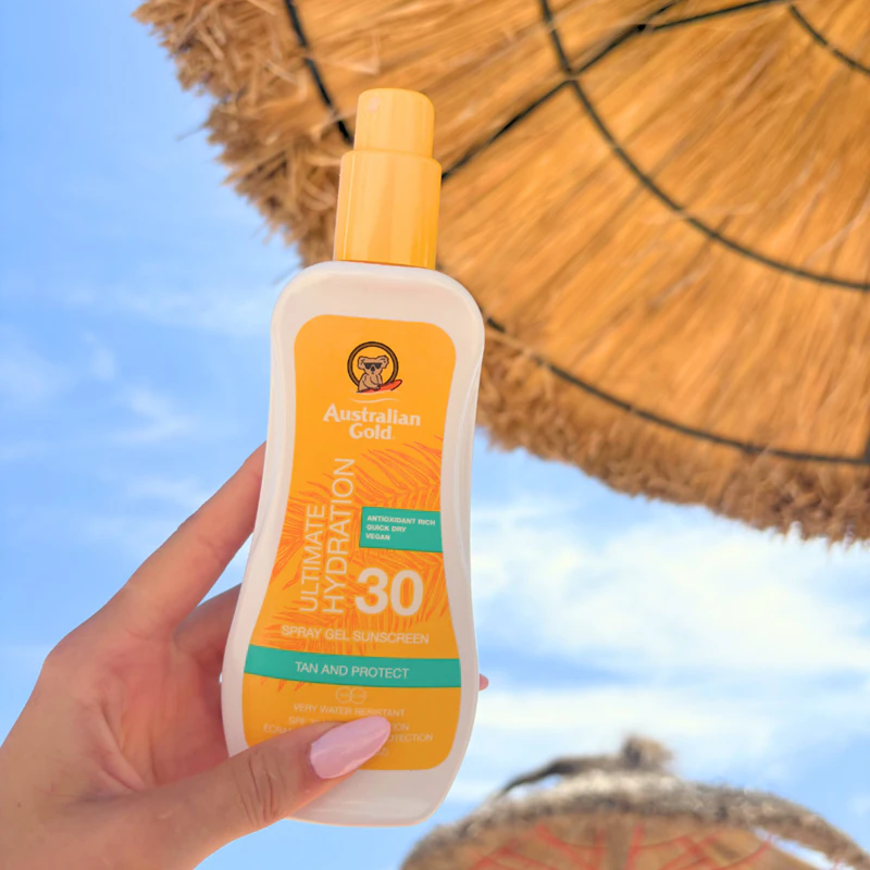 Opalovací gel Australian Gold Spray SPF 30