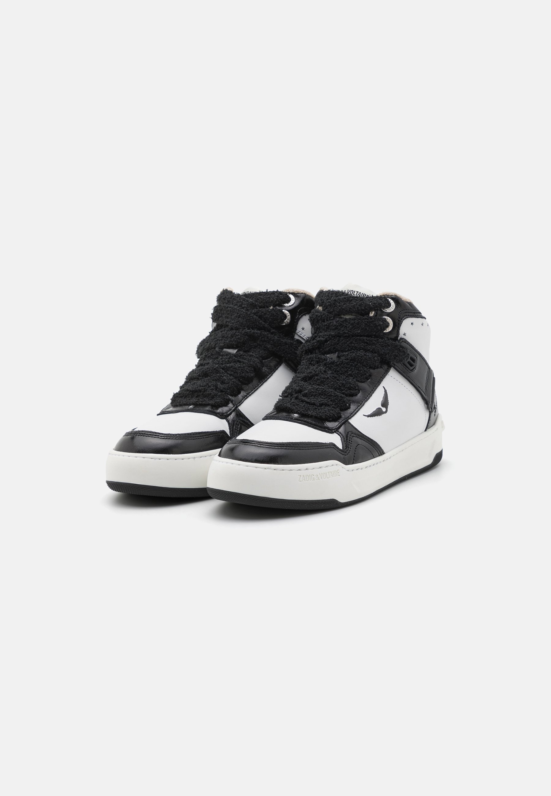 Zadig & Voltaire WINGS - Baskets montantes - noir