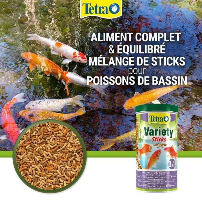 TETRA Pond Variety Sticks 1l para peixes de lago