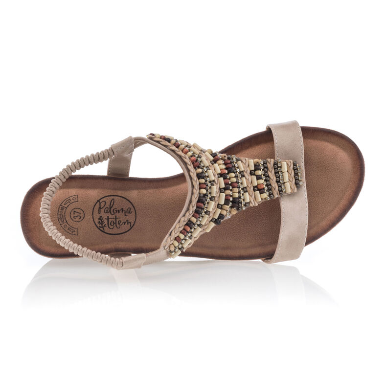Sandali/scarpe aperte da donna beige