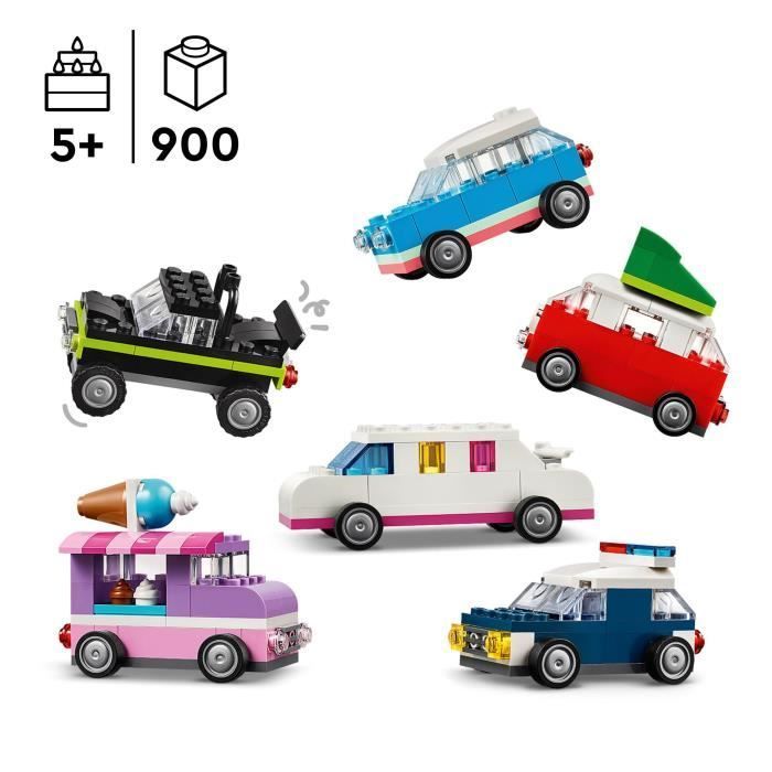 LEGO® 11036 Klassische Kreativfahrzeuge, Modellauto, Polizeifahrzeug, LKW und mehr