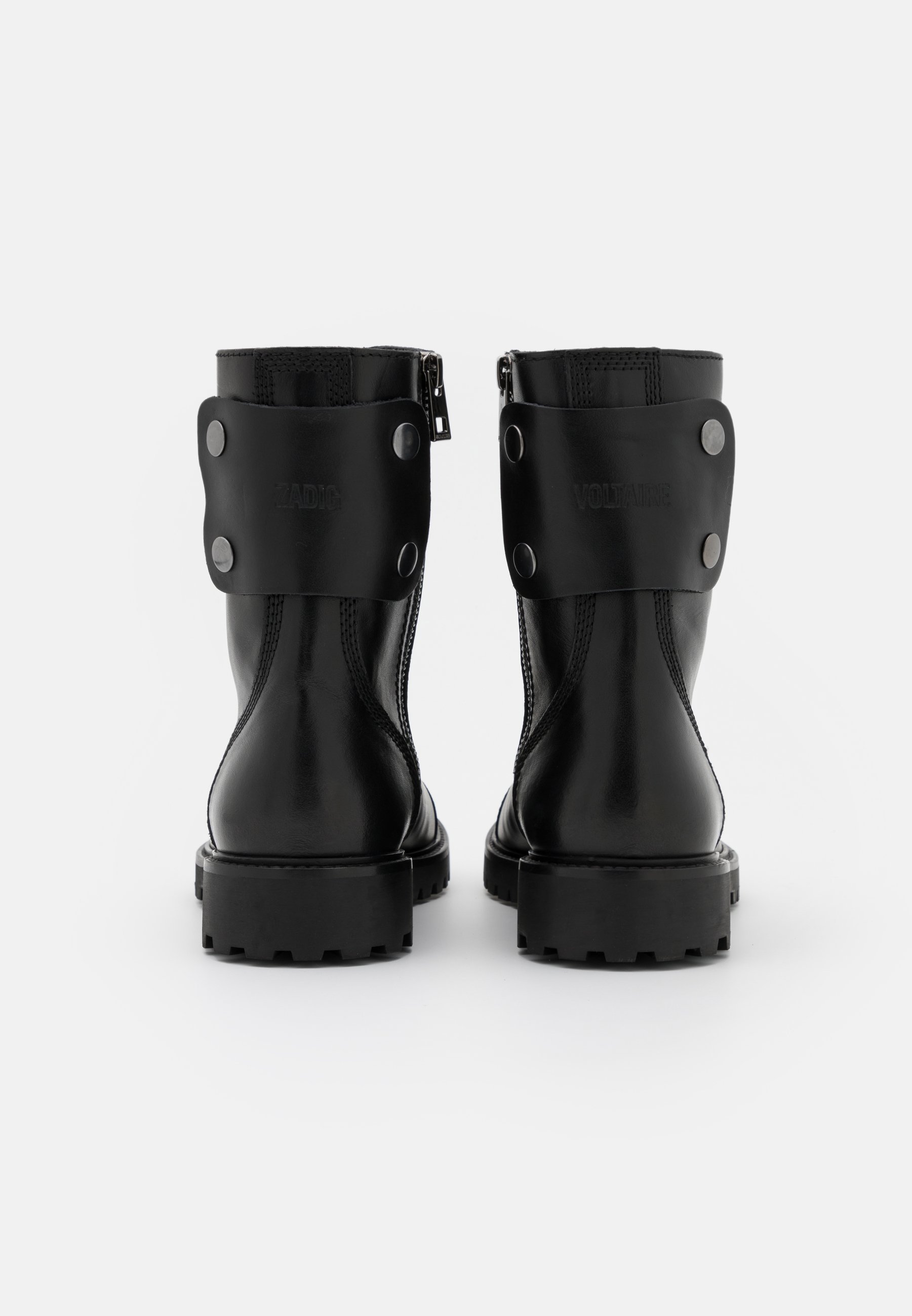 Zadig & Voltaire JOE SMOOTH - Bottines à lacets - noir