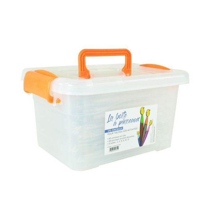 La caja de pinceles
