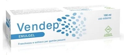 ERBOZETA Erbozeta Vendep Gel émulsifiant apaisant stimulant la microcirculation 100 ml