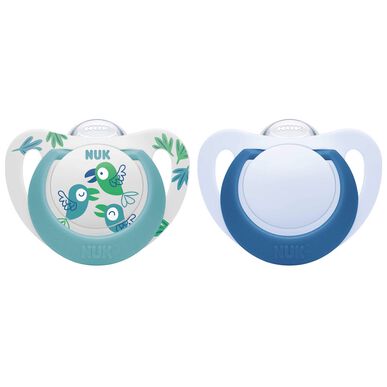 Nuk Chuchas Star 18-16m      2 un 2 un