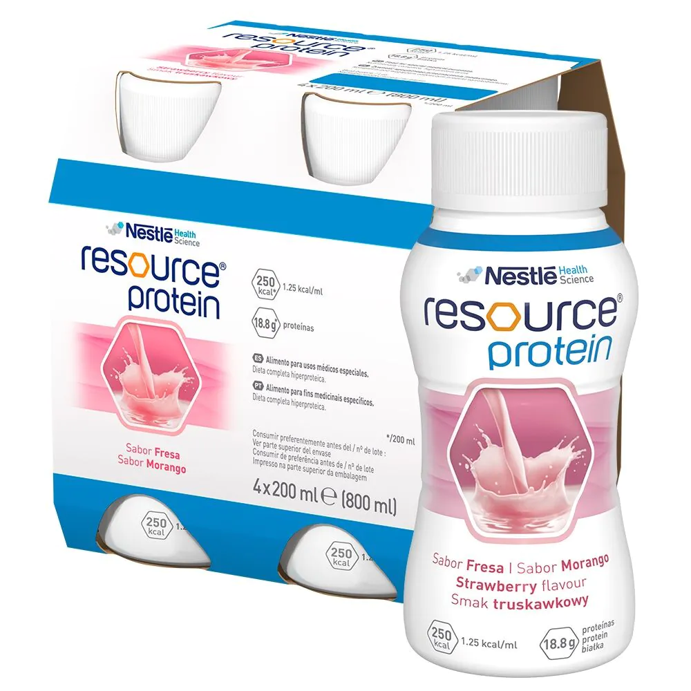 Resource Protein, Doustny preparat odżywczy, Smak truskawkowy